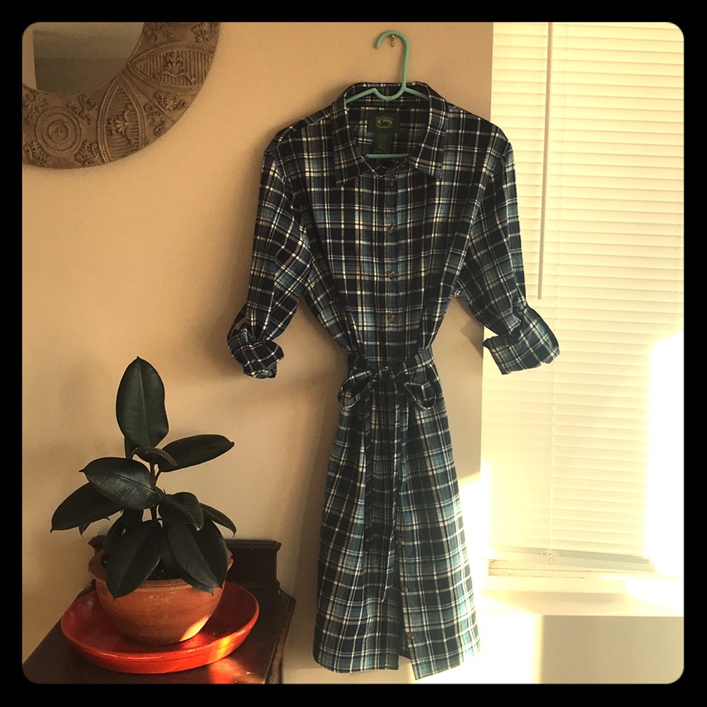 Stillwater Supply Co plaid dress
